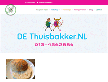 Tablet Screenshot of dethuisbakker.nl